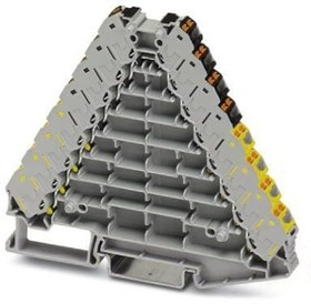 3270149, DIN Rail Terminal Blocks PTRV 8-FE/BKYE