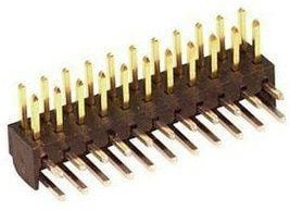 58102-G61-10LF, Headers &amp; Wire Housings Unshrd Hdr, T/H, R/A 20P, .76um