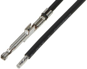 217471-1122, Rectangular Cable Assemblies ULTRA-FIT F-S 150MM 16 AWG LEADS BK Sn