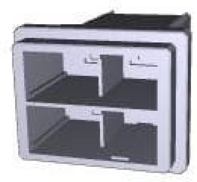 2-917808-2, Dynamic 5000 Male Connector Housing, 10.16mm Pitch, 4 Way, 2 Row 2-917808-2, Dynamic 5000 Male Connector Housing, 10.16mm Pitch, 4 Way, 2 Row
