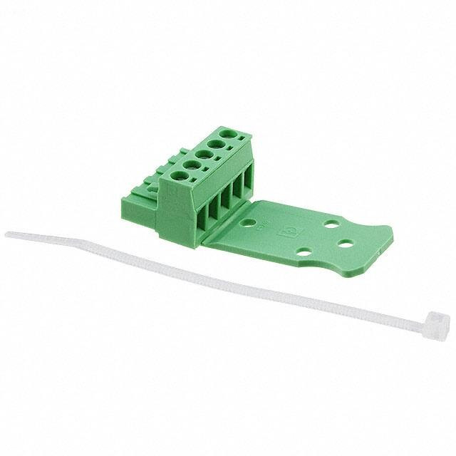 1776142, Pluggable Terminal Blocks 5 Pos 5.08mm pitch Plug 24-12 AWG Screw