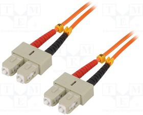 LOG-FP2SC03, Световодный патч-корд, OM2, SC/UPC,с обеих сторон, 3м, LSZH
