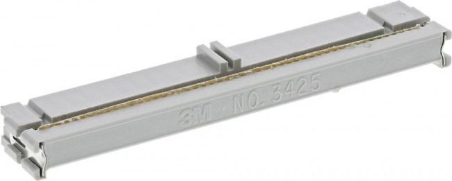 3425-6600, Ribbon Cable Connector, Socket, Straight, Contacts - 50, 2.54mm