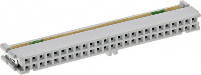 3425-6600, Ribbon Cable Connector, Socket, Straight, Contacts - 50, 2.54mm