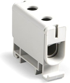 201606-0610, DIN Rail Terminal Blocks HC UNVCLP 150A 1CKT GRY/GRY 600V