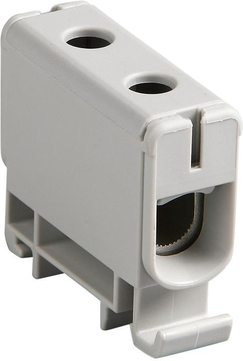 201606-0610, DIN Rail Terminal Blocks HC UNVCLP 150A 1CKT GRY/GRY 600V