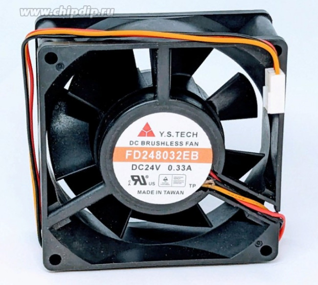 Вентилятор Y.S.TECH FD248032EB 24V 0.33A 80x32