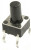KAN0611-0901B 6x6x9 mm, Тактовая кнопка KAN0611-0901B, 6x6x9 мм, OFF-(ON), 50 мА, 12 В, 100 мОм