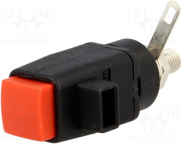 SDK 800 / RT, Red Test Terminal, 4 mm Connector, 16A, 300V, Nickel Plating SDK 800 / RT, Red Test Terminal, 4 mm Connector, 16A, 300V, Nickel Plating