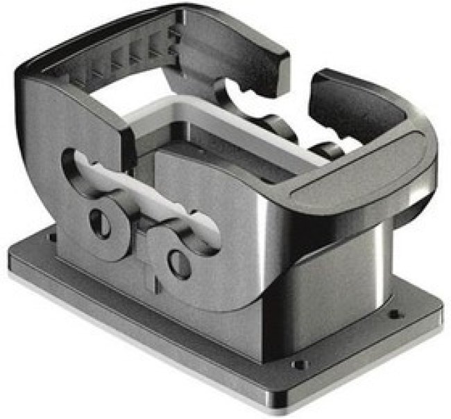 19432100320, Heavy Duty Power Connectors HAN-ECO 10B O HSE DOUBLE LEVER