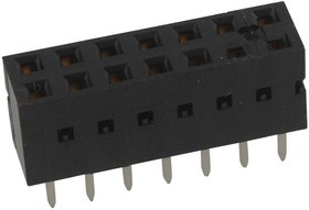 68683-307LF, BOARD TO BOARD, RECEPTACLE, 14 POSITION, 2ROW