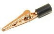 BU-60CHS-9, Alligator Clip, Copper Contact, 10A, White