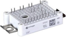 FP15R12W1T4PBPSA1, БТИЗ массив и модульный транзистор, PIM Three Phase Input Rectifier, 15 А, 1.85 В