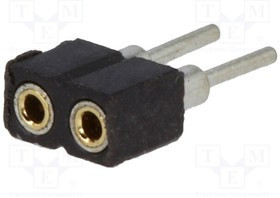 DS1002-02-1X02BT1F, Гнездо, IDC, "мама", PIN 2, 2мм, THT, 1x2, Полн.дл 7,4мм DS1002-02-1X02BT1F, Гнездо, IDC, "мама", PIN 2, 2мм, THT, 1x2, Полн.дл 7,4мм
