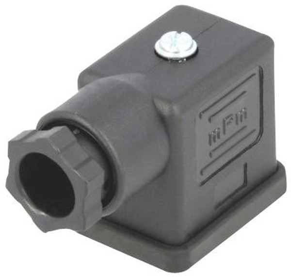 121023-0278, 121023 2P+E DIN 43650 A DIN 43650 Solenoid Connector, 250 V ac, 300 V dc Voltage