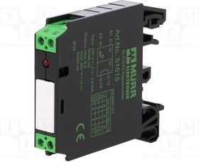 MURR-RMM11/230V, Реле: установочное, моностабильное, NO, Uобмотки: 230ВAC, 5А