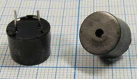 Излучатель звука магнитоэлектрический без генератора 12x 9мм, 1.5В, 6.5 Ом, 2.4 кГц; зм 12x 9\ 1,5\