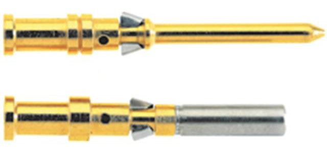 09150006171, Heavy Duty Power Connectors MALE CONTACT GOLD PLATED