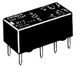 G6A-234P-ST-US-DC12, Low Signal Relays - PCB ThruHole Sealed 1A DPDT 12VDC 200mW