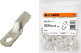 Наконечник медный луженый ТМЛ 70-12-13 ГОСТ 7386-80 TDM