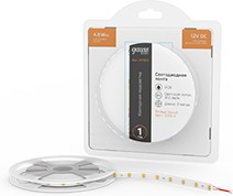 Gauss Лента Basic 12V 4,8W/m 312lm/m 3000K IP20 LED 2m 1/120