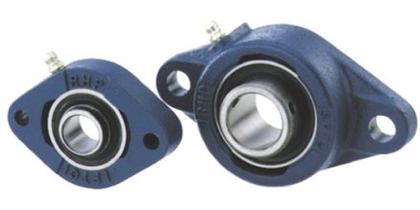 2 Hole Flange Bearing Unit, LFTC20EC, 20mm ID
