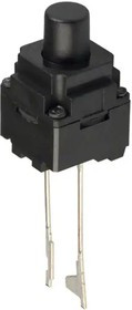 B3WN-6002, Микропереключатель, 1, SPST-NO, 0,05A/12ВDC, THT, 1,96Н, 8x8мм