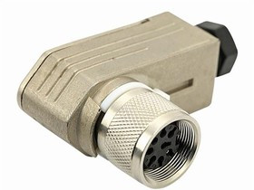 C091 31F005 100 2, Circular DIN Connectors FMale 5 Pin R/A cable