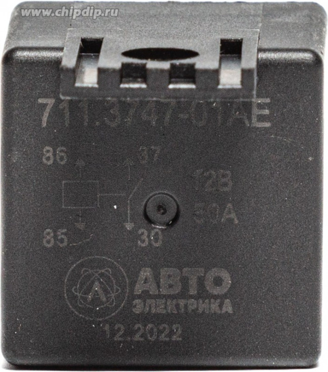 Реле 4-конт. замыкающее с кроншт. (50А 12В) AVTOELECTRICA 711.3747-01