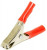 BU-40C-2, Test Clips Red Micro-Plier-Type Copper Clip, 20 Amp