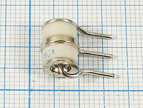 Газовый разрядник\ 420V\10кА/10А\ 8x10\3P\T83-A420X; №4649 разрядник газ\ 420V\10кА/10А\ 8x10\3P\T83