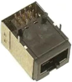 74355-1041LF, I/O Connectors 2X4 PCB SHLD RECPT LO PRO RA KEY 1