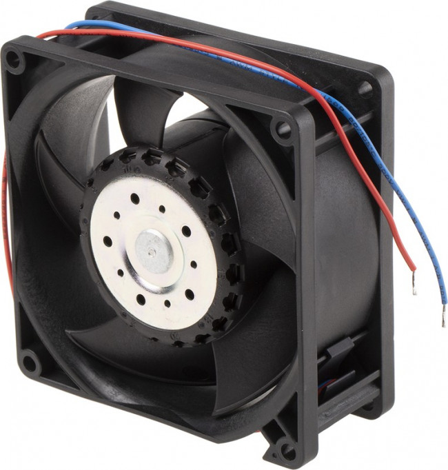 3212JH, 3200 J - S-Force Series Axial Fan, 12 V dc, DC Operation, 146m³/h, 9W, 750mA Max, 92 x 92 x 38mm
