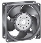 3212JH, 3200 J - S-Force Series Axial Fan, 12 V dc, DC Operation, 146m³/h, 9W, 750mA Max, 92 x 92 x 38mm