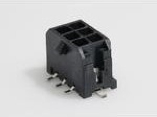 0430450618, Conn Wire to Board HDR 6Power POS 3mm Solder ST Top Entry SMD Micro-Fit 3.0 T/R 0430450618, Conn Wire to Board HDR 6Power POS 3mm Solder ST Top Entry SMD Micro-Fit 3.0 T/R