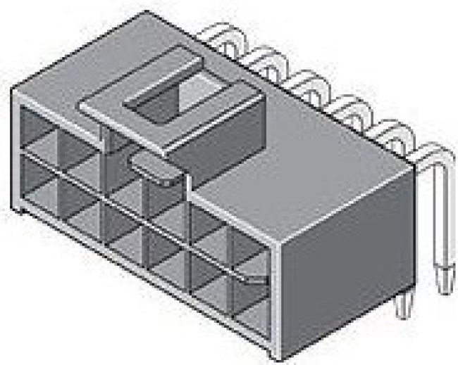 105314-2208, Headers &amp; Wire Housings NanoFit RA Hdr TH DR 8Ckt 0.38um Au Ntl