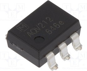 AQV212A, Реле: полупроводниковое, Iупр.макс: 3мА, 550мА, макс.60ВAC, 0,83Ом