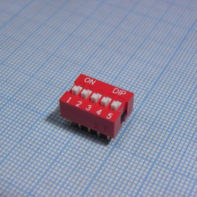 NDS-05V, DIP Switches / SIP Switches Dip switch Slide Type
