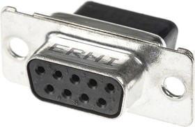 014176, TMC 9 Way Cable Mount D-sub Connector Socket