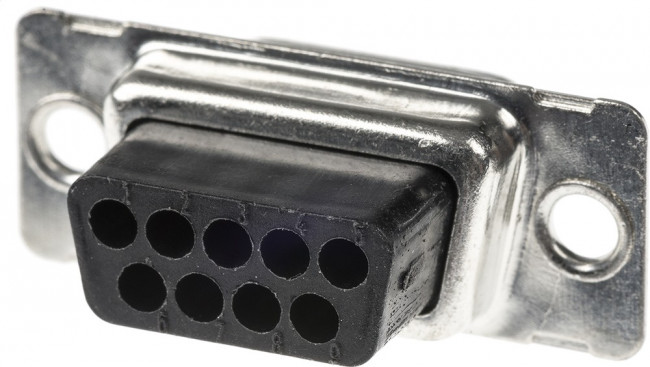 014176, TMC 9 Way Cable Mount D-sub Connector Socket