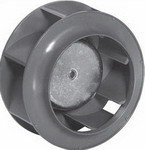 R1G133-AA61-14, Blowers &amp; Centrifugal Fans DC Backward-Curved Motorized Impeller, 133mm Round, 12VDC, 212CFM, 28W, 63dBA