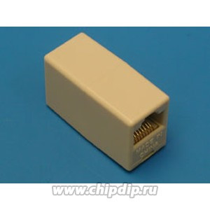 GCT11-8P8C (KLS12-176-8P8C), Переходник RJ-45 гнездо-гнездо 8P8C