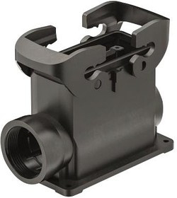 19430160231, Разъем для тяжелых условий, IP66, Нейлон (Полиамид), Армированный Стекловолокном, 2 Рычага, 16B