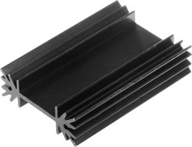 HS 205-50, Радиатор 50х33.5х12.5 мм, 13.9 дюйм*градус/Вт