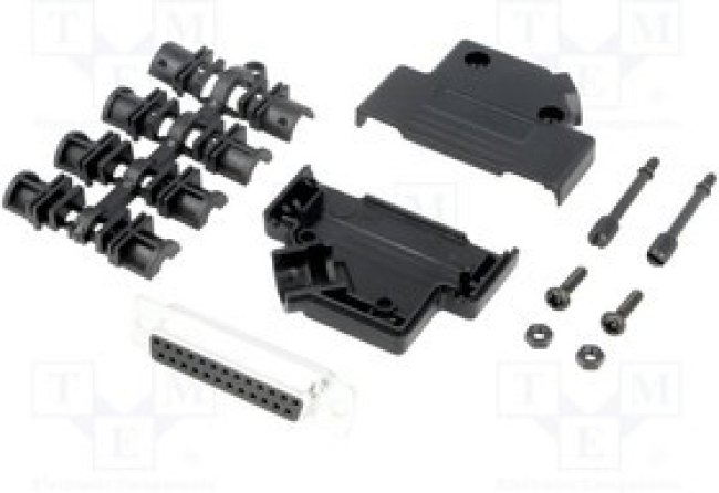 MHD45PPK25DB25SK, Разъем D-Sub; PIN: 25; вилка; "мама"; угловой 45°; MHD45PPK25DB25SK, Разъем D-Sub; PIN: 25; вилка; "мама"; угловой 45°;