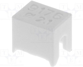 609176001521100, Защитная крышка, 9176-500, Цвет: белый, 1,6-2,1мм