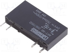 OPT-24DC/230AC/1, Реле: полупроводниковое, Uупр: 19,2-28,8ВDC, 750мА, 24-253ВAC