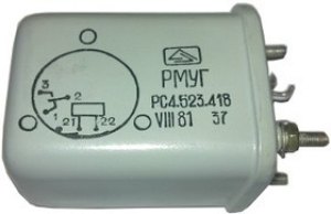 Реле РС4.523.418, РМУГ, 20_Ом Реле РС4.523.418, РМУГ, 20_Ом