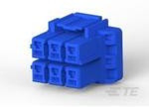 2-1376393-3, Power to the Board 5MM POWER KEY 6P PLUG HSG BLUE 2-1376393-3, Power to the Board 5MM POWER KEY 6P PLUG HSG BLUE