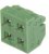PCB terminal, 2 pole, pitch 5 mm, AWG 24-16, 16 A, spring-clamp connection, green, 1862275 PCB terminal, 2 pole, pitch 5 mm, AWG 24-16, 16 A, spring-clamp connection, green, 1862275
